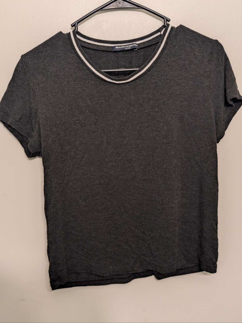 Brandy Melville Charcoal Tee